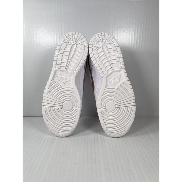 NEW Nike Dunk Low GS White Metallic Red Bronze DH9765-100 - Picture 7 of 8